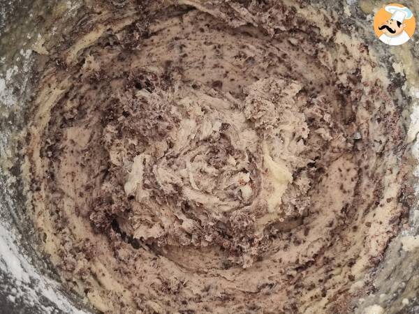 Cookies con pepitas de chocolate con Thermomix - Preparación paso 5