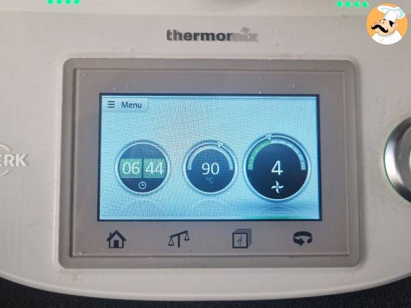 Salsa bechamel muy fácil con Thermomix - Preparación paso 2