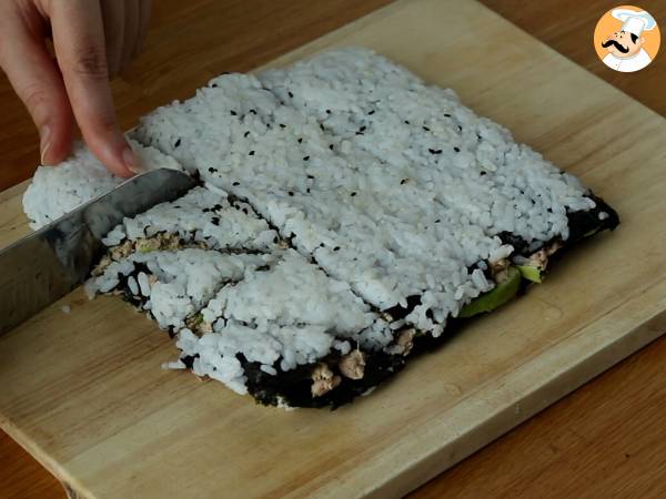 Club Maki, el club sándwich japonés - Preparación paso 8
