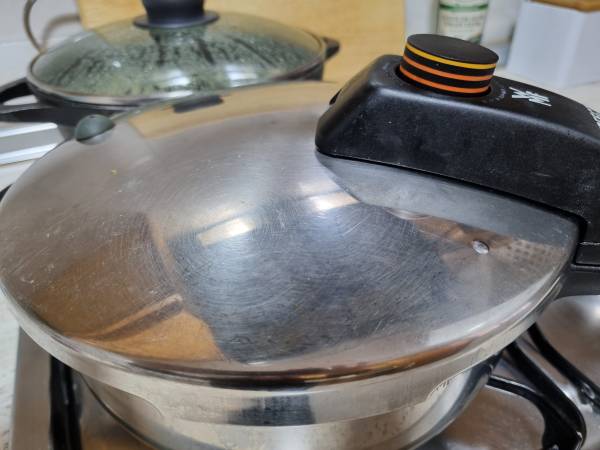 Guiso de garbanzos con rejos y tomate - Preparación paso 2