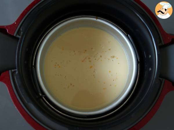 Flan de huevo- robot de cocina cookeo - Preparación paso 3
