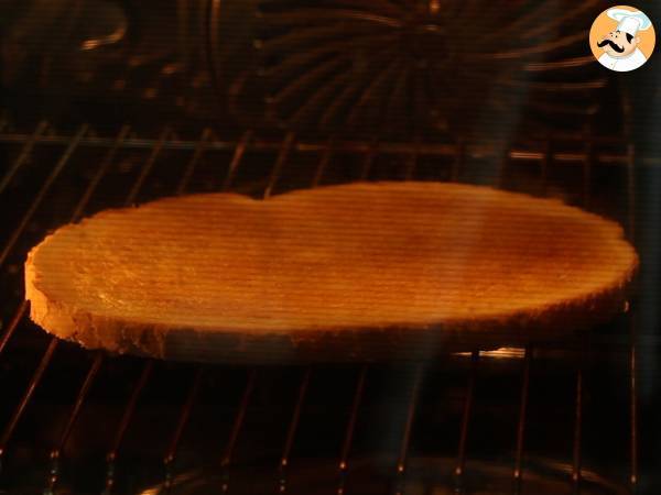 Bruschetta de tomate asado y burrata - Preparación paso 3