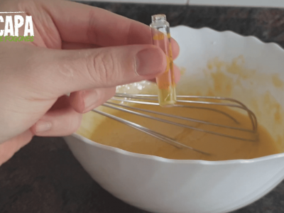 Clafoutis de Fresas - Preparación paso 4