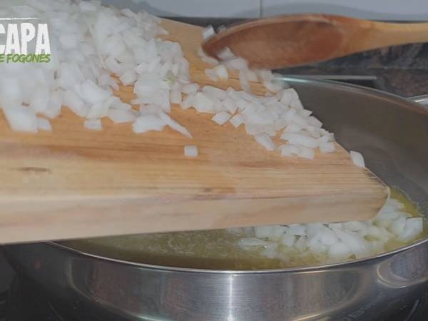 Pimientos rellenos de bacalao - Preparación paso 2