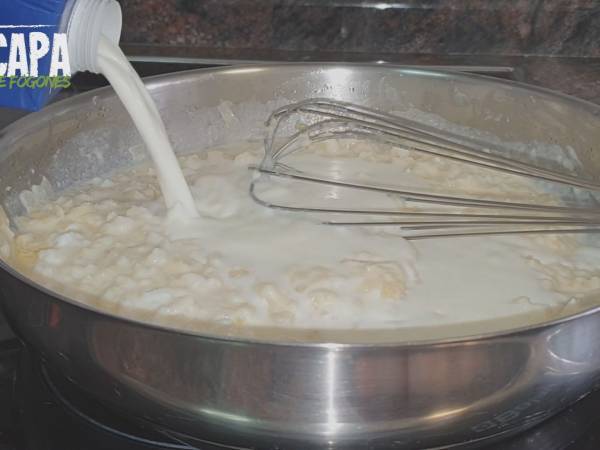 Pimientos rellenos de bacalao - Preparación paso 5