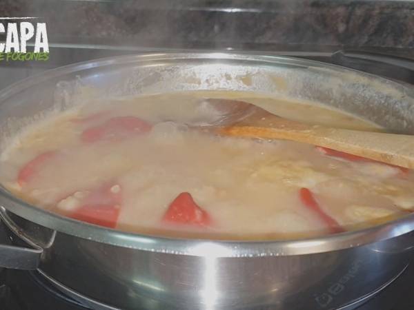 Pimientos rellenos de bacalao - Preparación paso 10