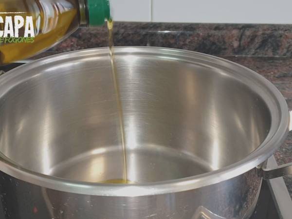 Crema de champiñones - Preparación paso 1