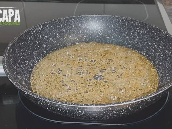 Flan de huevo casero - Preparación paso 1