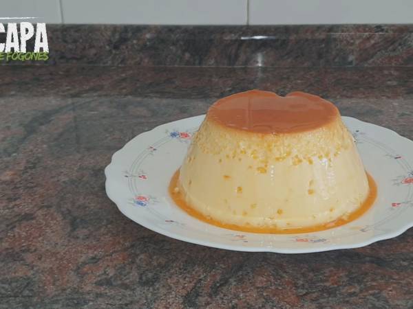 Flan de huevo casero - Preparación paso 7