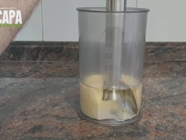 Mayonesa casera - Preparación paso 2