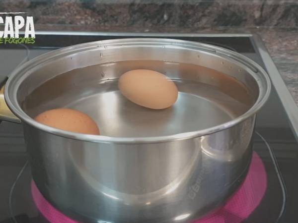 Garbanzos con Chorizo - Preparación paso 1