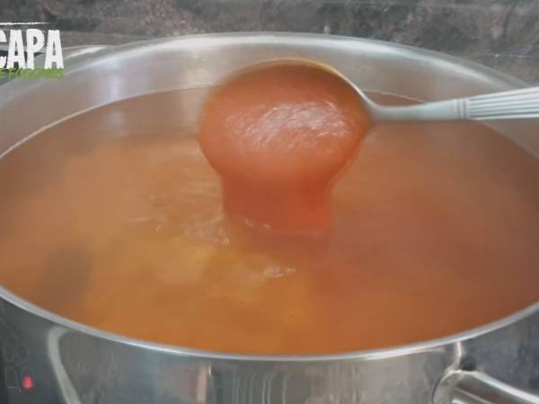 Garbanzos con Chorizo - Preparación paso 3