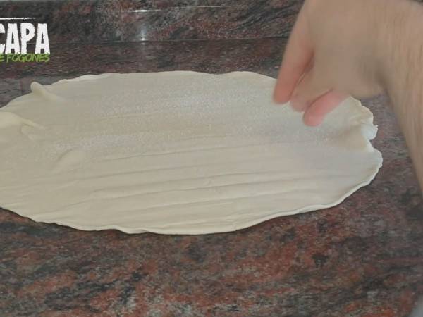 Mini palmeritas de chocolate - Preparación paso 1