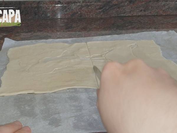 Mini palmeritas de chocolate - Preparación paso 3