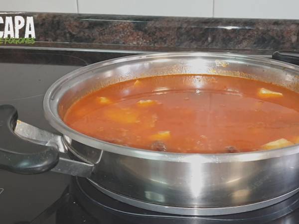 Patatas a la riojana - Preparación paso 4