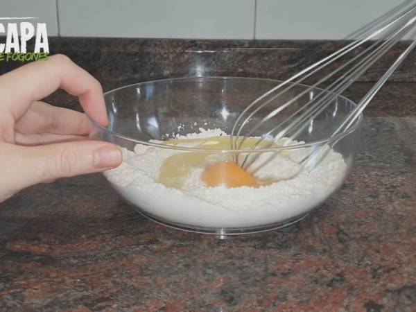 Langostinos a la gabardina - Preparación paso 1