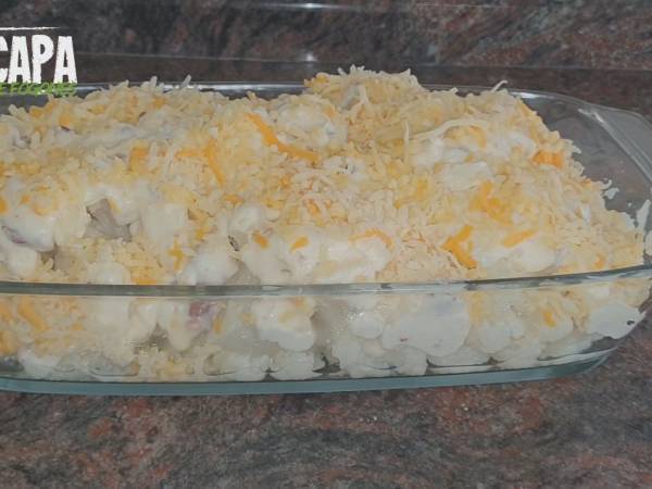 Coliflor gratinada - Preparación paso 7