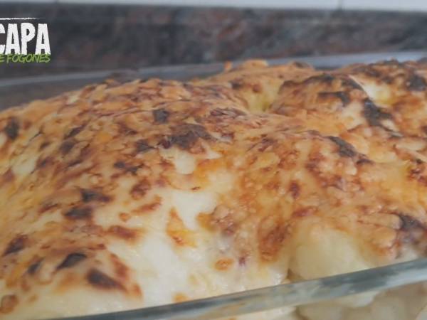 Coliflor gratinada - Preparación paso 8