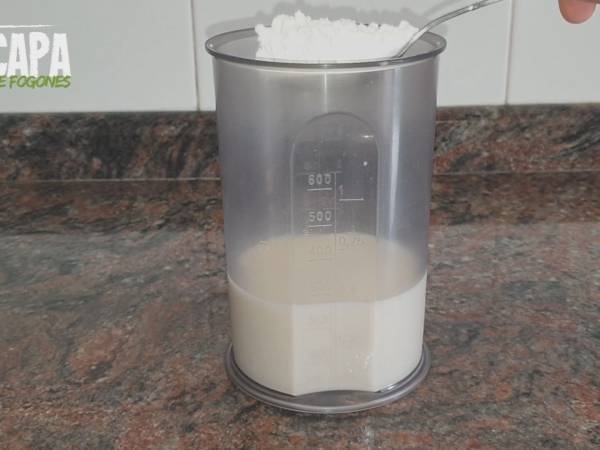 Flan Vegano - Preparación paso 5