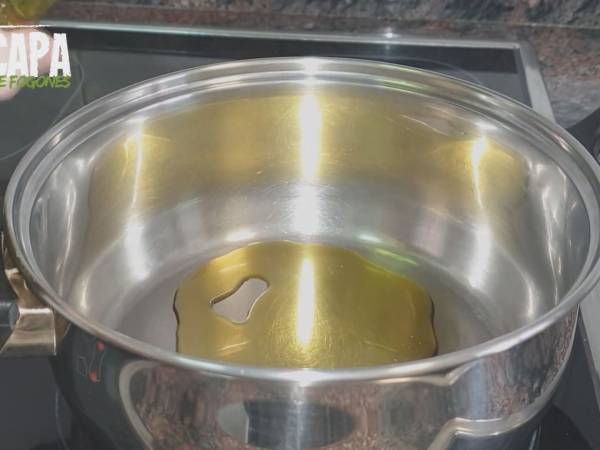 Crema de coliflor - Preparación paso 1