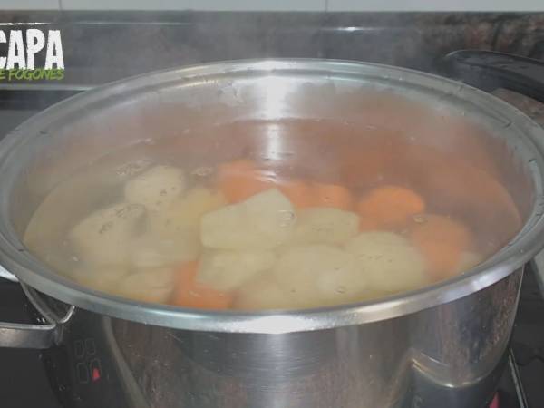 Queso Cheddar Vegano - Preparación paso 1