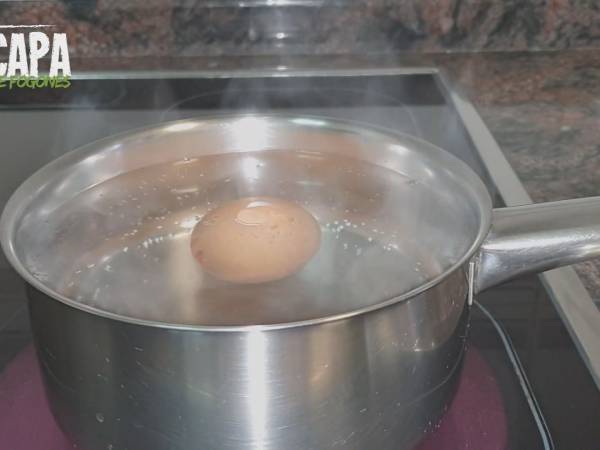 Merluza en salsa verde - Preparación paso 2