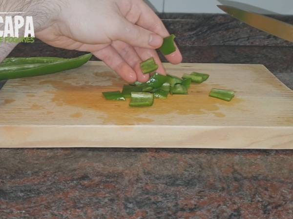 Pizza Vegana - Preparación paso 2