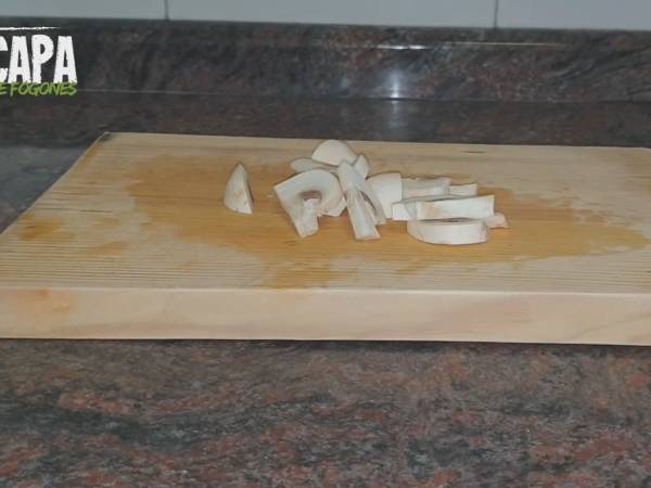 Pizza Vegana - Preparación paso 4