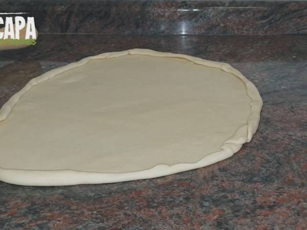 Pizza Vegana - Preparación paso 5