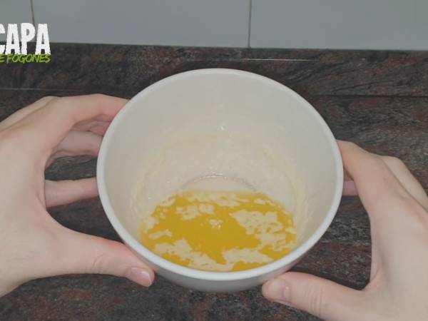 Magdalenas de mantequilla - Preparación paso 1