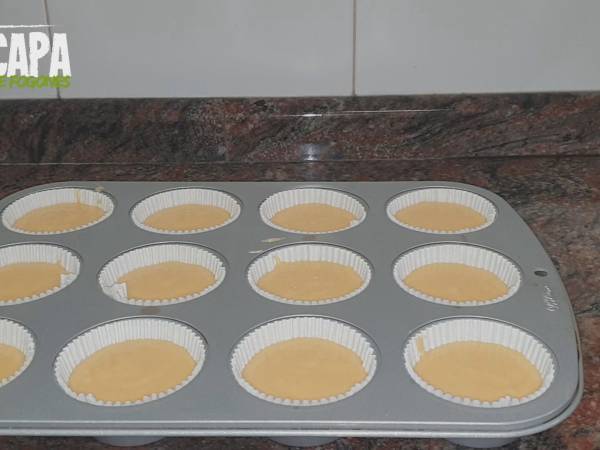 Magdalenas de mantequilla - Preparación paso 9