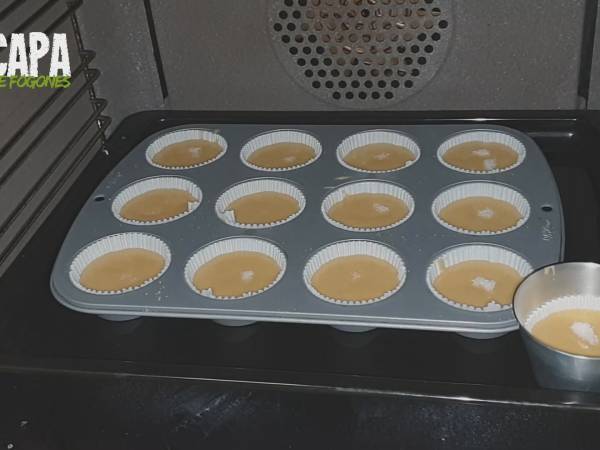 Magdalenas de mantequilla - Preparación paso 11