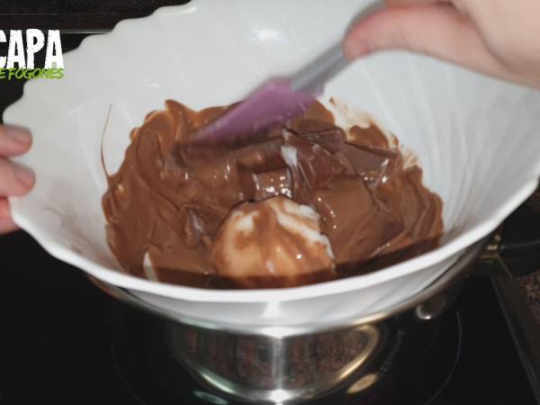Turrón de chocolate casero (Un Discapa Entre Fogones) - Preparación paso 1