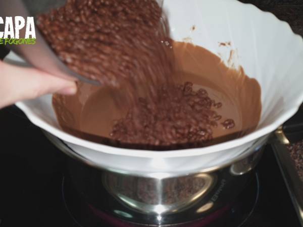 Turrón de chocolate casero (Un Discapa Entre Fogones) - Preparación paso 2
