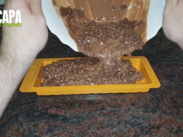 Turrón de chocolate casero (Un Discapa Entre Fogones) - Preparación paso 3