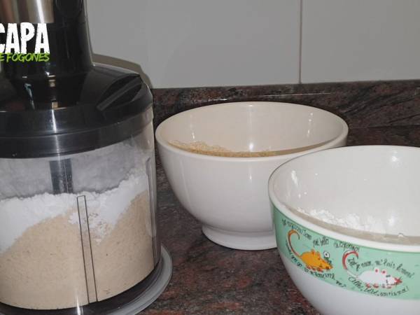 Mazapán casero - Preparación paso 1