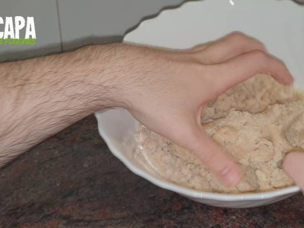 Mazapán casero - Preparación paso 5