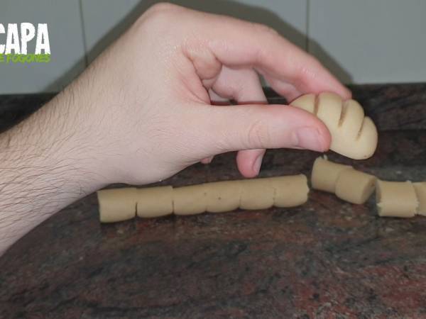 Mazapán casero - Preparación paso 7