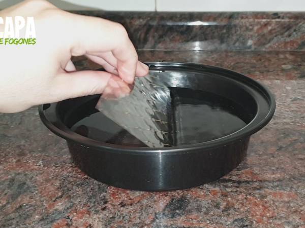 Mousse de turrón - Preparación paso 1