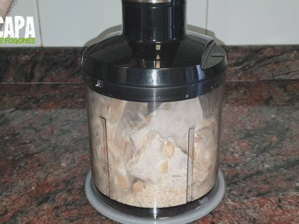 Tarta de turrón - Preparación paso 1