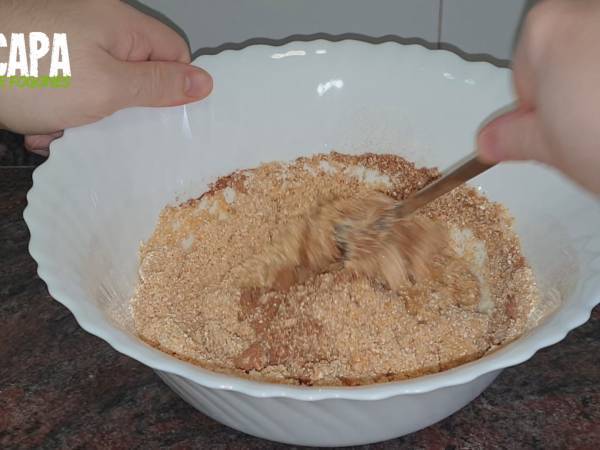 Tarta de turrón - Preparación paso 2