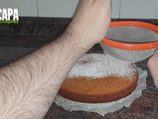 Tarta de turrón - Preparación paso 7