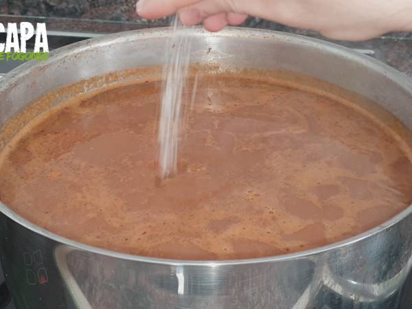 Alubias con chorizo - Preparación paso 8