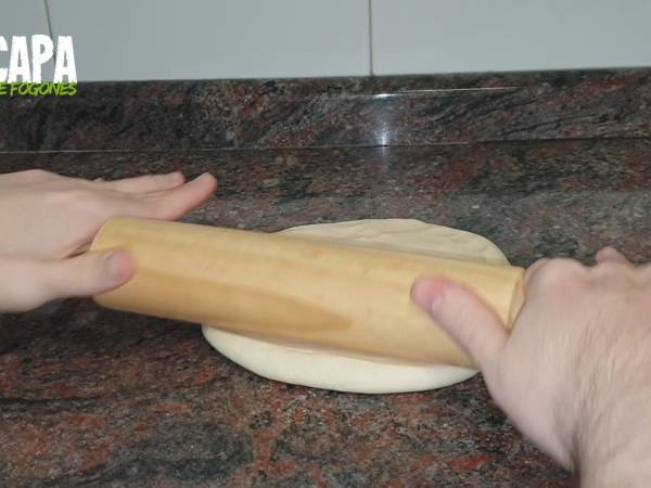 Pizza de aprovechamiento - Preparación paso 2