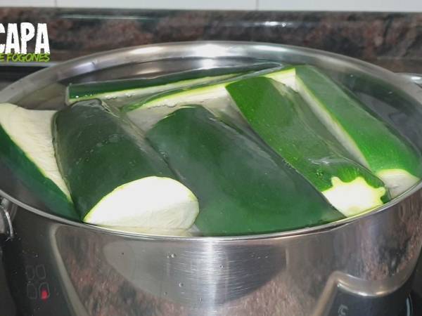 Calabacines Rellenos - Preparación paso 2