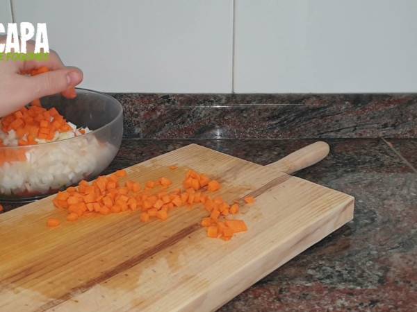 Calabacines Rellenos - Preparación paso 3