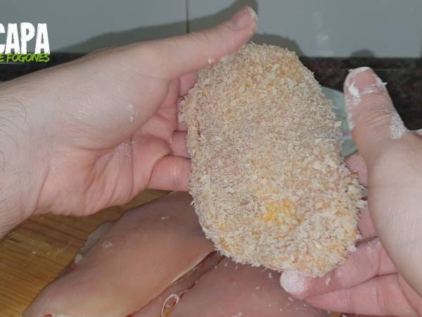 Pechugas rellenas - Preparación paso 2