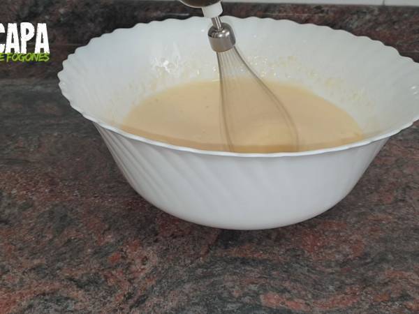 Bizcocho Red Velvet - Preparación paso 2