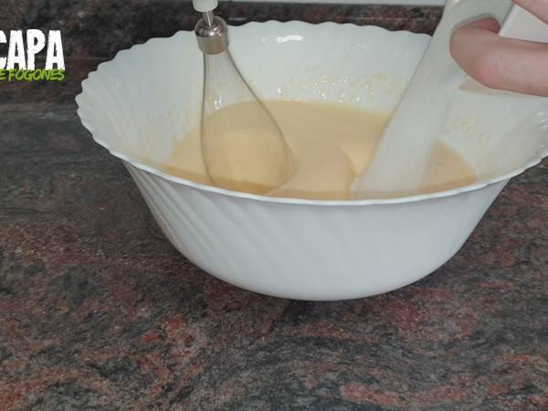 Bizcocho Red Velvet - Preparación paso 3