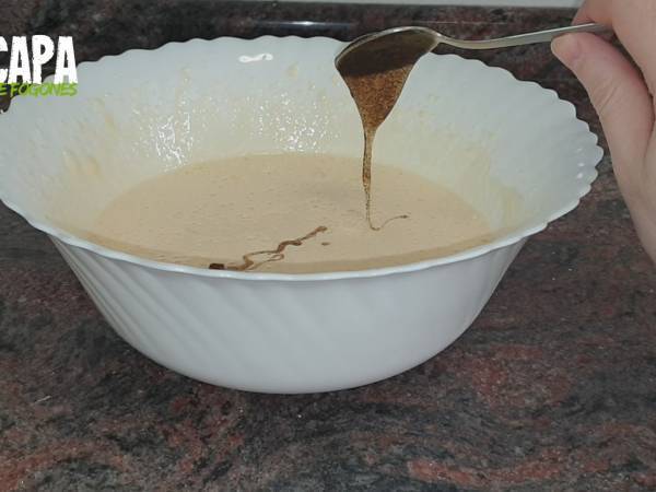 Bizcocho Red Velvet - Preparación paso 4